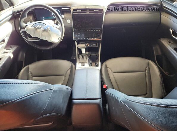 5NTJDDAF8RH095752 2024 HYUNDAI SANTA Gray Dashboard view