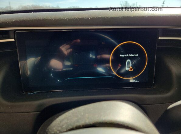 5NTJDDAF8RH095752 2024 HYUNDAI SANTA Gray Instrument cluster view