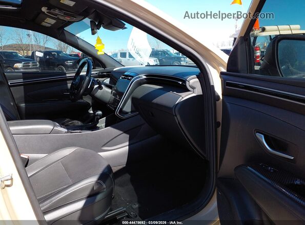5NTJEDAF9PH067842 2023 HYUNDAI SANTA CRUZ Tan Vista interior delantera