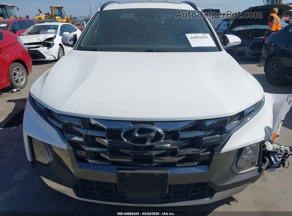 5NTJEDDF5RH125492 2024 HYUNDAI SANTA CRUZ White ხელსაწყოთა პანელის ხედი