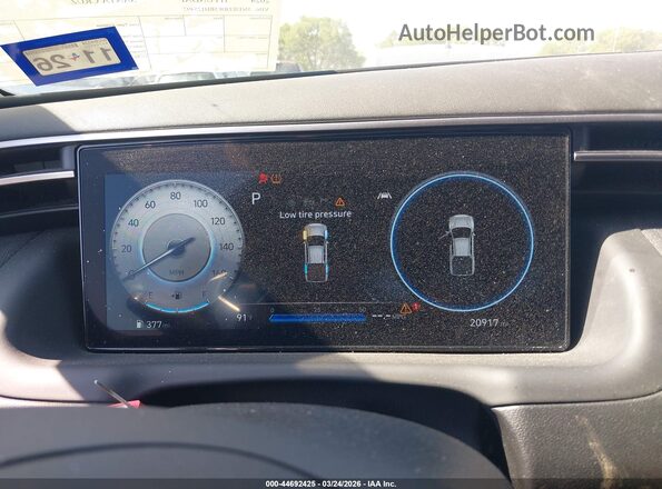 5NTJEDDF5RH125492 2024 HYUNDAI SANTA CRUZ White უკანა სავარძლების ხედი