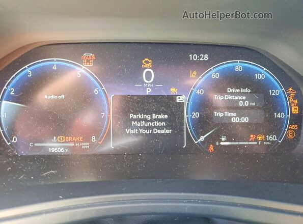 5TDAAAA53RS007102 2024 TOYOTA GRAND Белый Вид щитка приборов