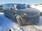2025 Toyota Grand Highlander Черный vin: 5TDAAAA55SS030547