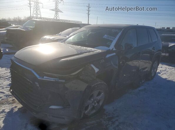 5TDAAAA55SS030547 2025 TOYOTA GRAND Черный Передняя левая четверть