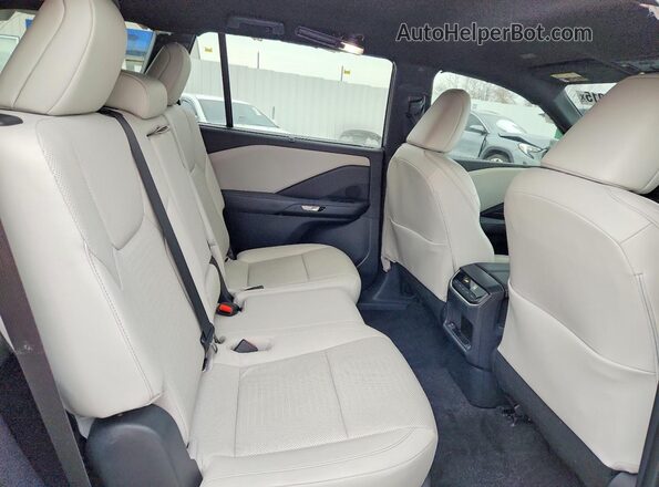 5TDAAAA63RS009232 2024 LEXUS TX Белый Вид задней части салона