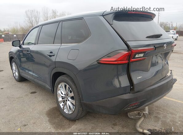 5TDAAAB50SS083784 2025 TOYOTA GRAND HIGHLANDER Blue უკანა მარცხენა