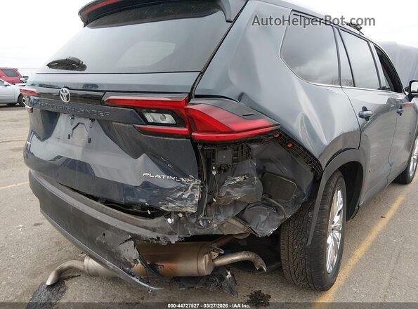 5TDAAAB50SS083784 2025 TOYOTA GRAND HIGHLANDER Blue წინა ხედი