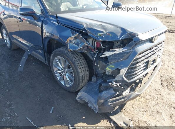 5TDAAAB52RS050652 2024 TOYOTA GRAND HIGHLANDER Blue Front view