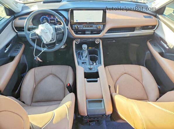 5TDAAAB53SS071905 2025 TOYOTA GRAND Серый Вид панели приборов