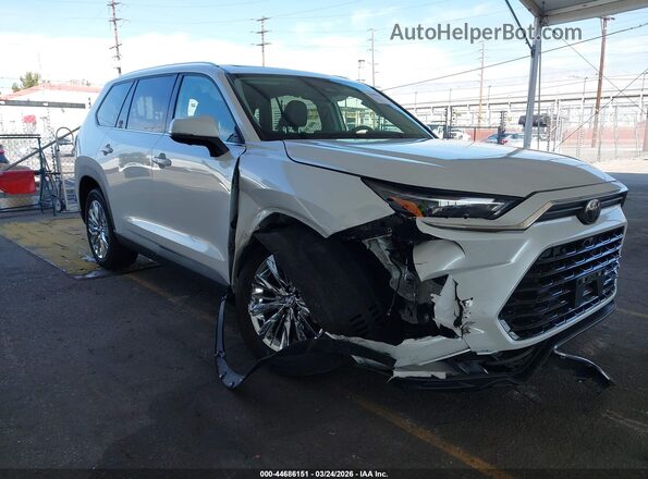 5TDAAAB53SS074710 2025 TOYOTA GRAND HIGHLANDER Белый Передняя правая четверть