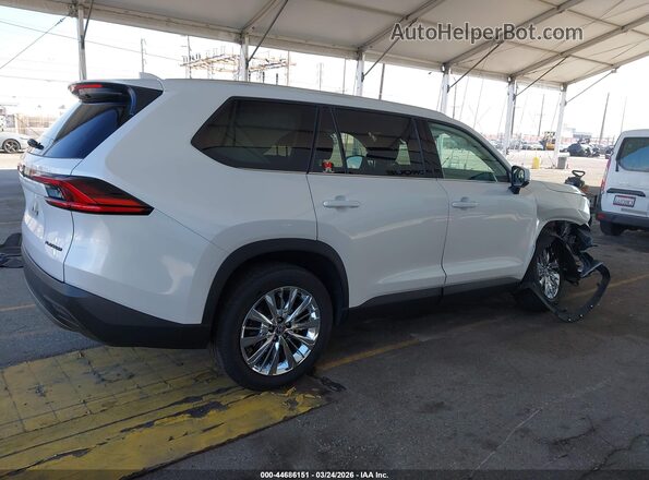5TDAAAB53SS074710 2025 TOYOTA GRAND HIGHLANDER Белый Вид задней части салона