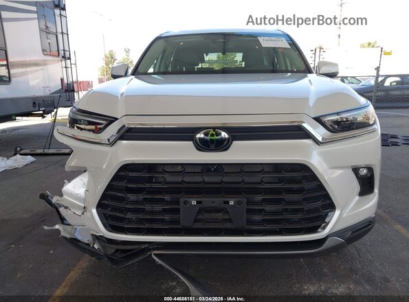5TDAAAB53SS074710 2025 TOYOTA GRAND HIGHLANDER Белый Вид щитка приборов