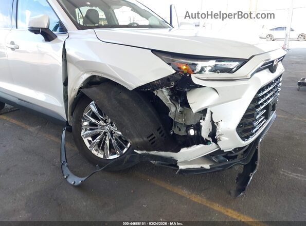 5TDAAAB53SS074710 2025 TOYOTA GRAND HIGHLANDER Белый Вид спереди