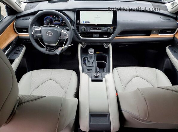 5TDAAAB53SS103753 2025 TOYOTA GRAND Серый Вид панели приборов