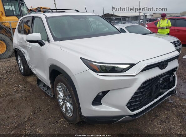 5TDAAAB53TS127066 2026 TOYOTA GRAND HIGHLANDER Белый Передняя правая четверть