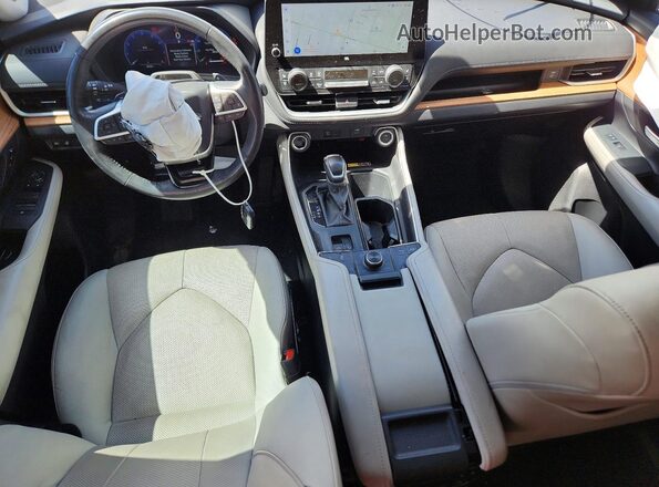 5TDAAAB55RS012803 2024 TOYOTA GRAND White Widok deski rozdzielczej