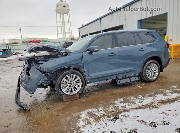5TDAAAB55SS086700 2025 TOYOTA GRAND Синий Передняя левая четверть