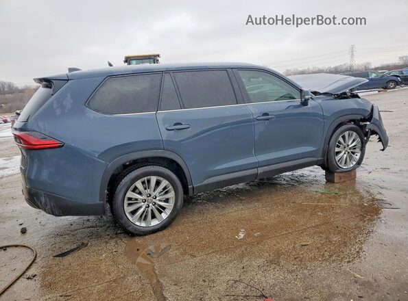 5TDAAAB55SS086700 2025 TOYOTA GRAND Синий Задняя правая четверть
