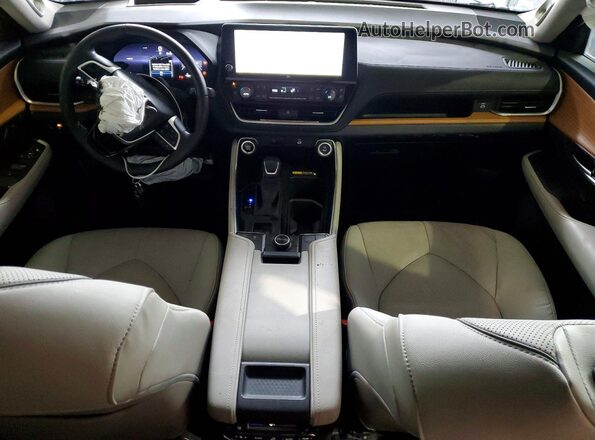 5TDAAAB55SS086700 2025 TOYOTA GRAND Синий Вид панели приборов