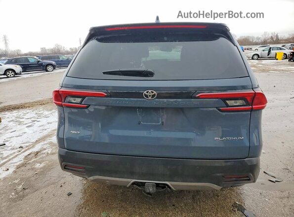 5TDAAAB55SS086700 2025 TOYOTA GRAND Синий Вид сзади
