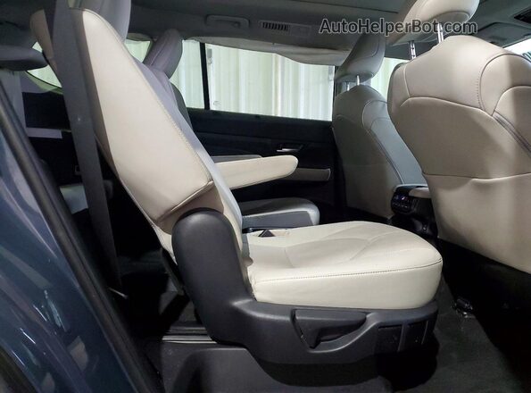 5TDAAAB55SS086700 2025 TOYOTA GRAND Синий Вид задней части салона