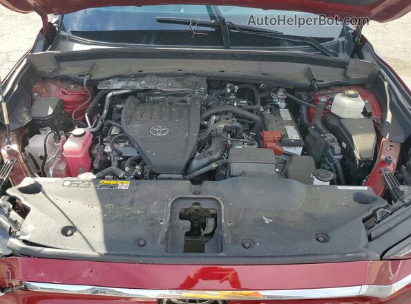 5TDAAAB56RS014186 2024 TOYOTA GRAND Бордовый Вид задней части салона