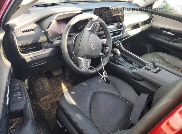 5TDAAAB56RS014186 2024 TOYOTA GRAND Бордовый Вид панели приборов