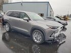 2025 Toyota Grand Highlander Platinum Серебряный vin: 5TDAAAB5XSS102082