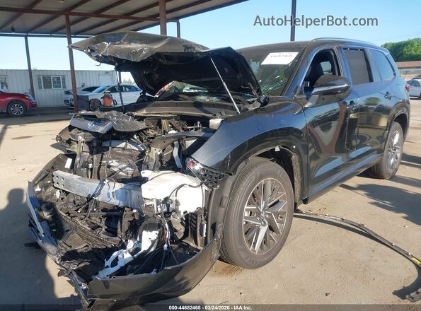 5TDAAAB62SS030741 2025 LEXUS TX 350 Черный Передняя левая четверть