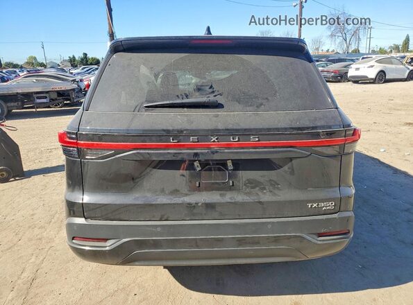5TDAAAB63SS037603 2025 LEXUS TX Black Widok z tyłu
