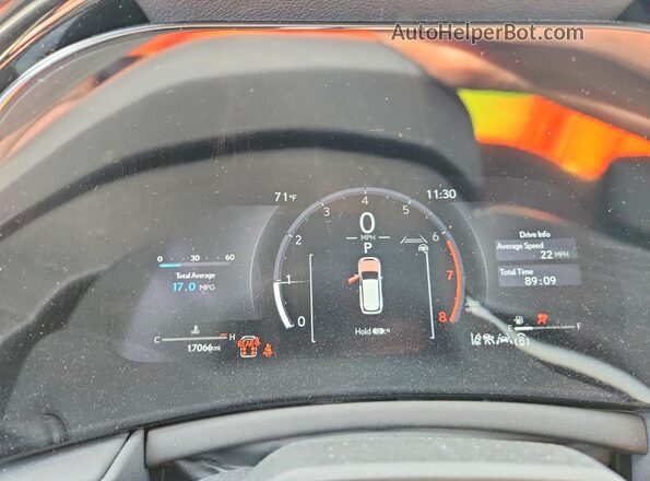 5TDAAAB66RS013810 2024 LEXUS TX Белый Вид щитка приборов