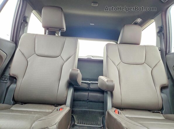 5TDAAAB66SS024103 2025 LEXUS TX Blue Rear seats view