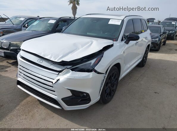 5TDAAAB6XSS036142 2025 LEXUS TX 350 White Vista tres cuartos delantera izquierda