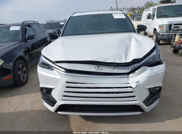 5TDAAAB6XSS036142 2025 LEXUS TX 350 White Vista del cuadro de instrumentos