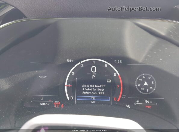 5TDAAAB6XSS036142 2025 LEXUS TX 350 White Vista de los asientos traseros