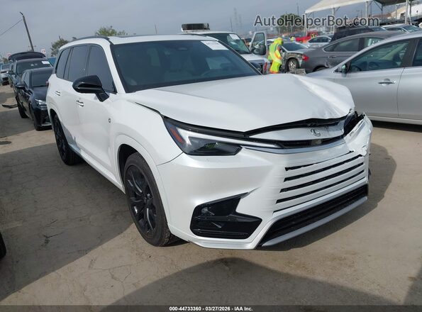 5TDAAAB6XSS036142 2025 LEXUS TX 350 White Delantero derecho