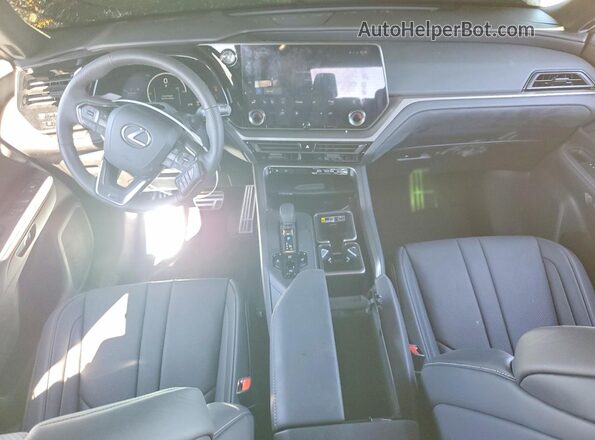 5TDABAB67TS016283 2026 LEXUS TX Charcoal Widok deski rozdzielczej
