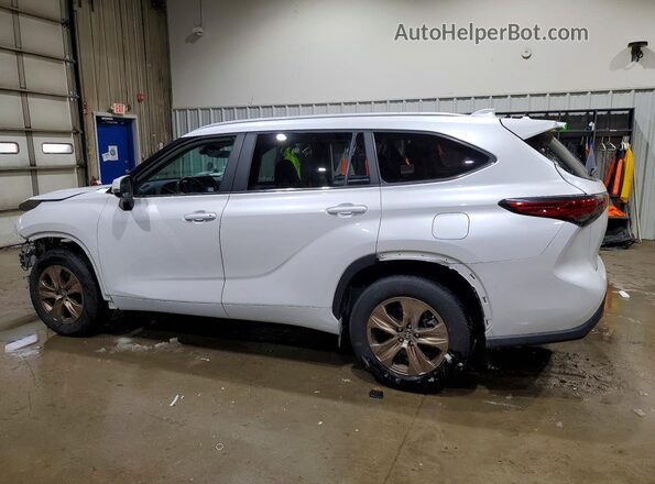 5TDABRCH3PS584910 2023 TOYOTA HIGHLANDER HYBRID Белый Задняя левая четверть