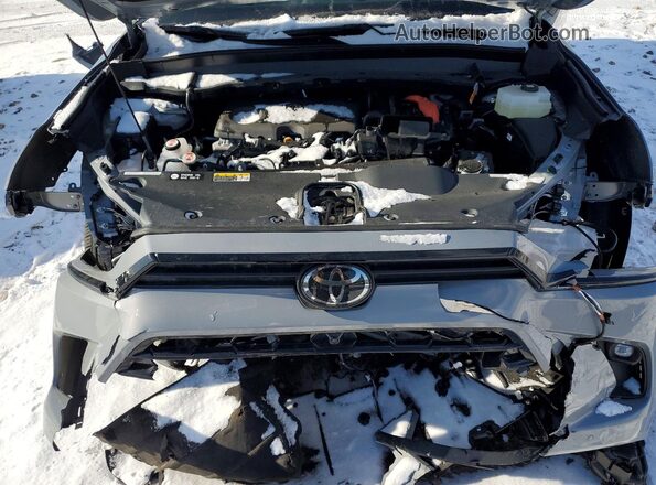 5TDACAB50SS054828 2025 TOYOTA GRAND Gray Vista del compartimento del motor