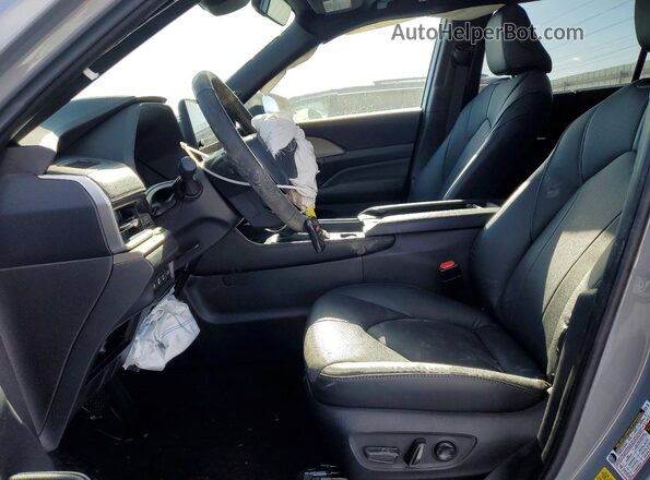 5TDACAB50SS054828 2025 TOYOTA GRAND Gray Vista interior delantera