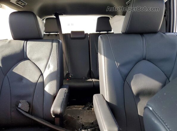 5TDACAB50SS054828 2025 TOYOTA GRAND Gray Vista de los asientos traseros
