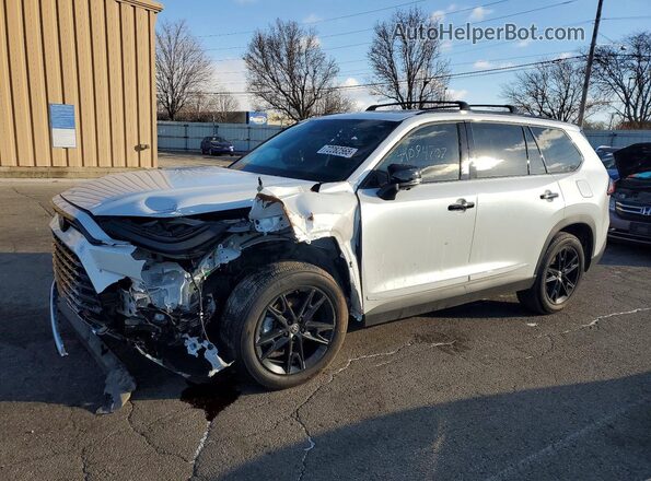 5TDACAB53SS031415 2025 TOYOTA HIGHLANDER HYBRID White Передня ліва чверть