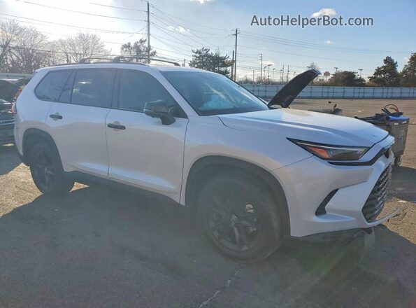 5TDACAB53SS031415 2025 TOYOTA HIGHLANDER HYBRID White Передня права чверть