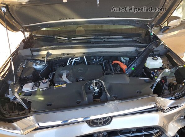 5TDACAB54TS075411 2026 TOYOTA HIGHLANDER HYBRID Gray Vista interior trasera