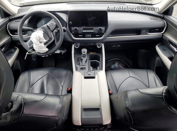 5TDACAB55SS032680 2025 TOYOTA GRAND Серебряный Вид панели приборов