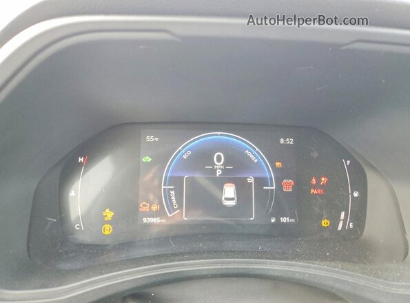 5TDACAB55SS032680 2025 TOYOTA GRAND Серебряный Вид щитка приборов