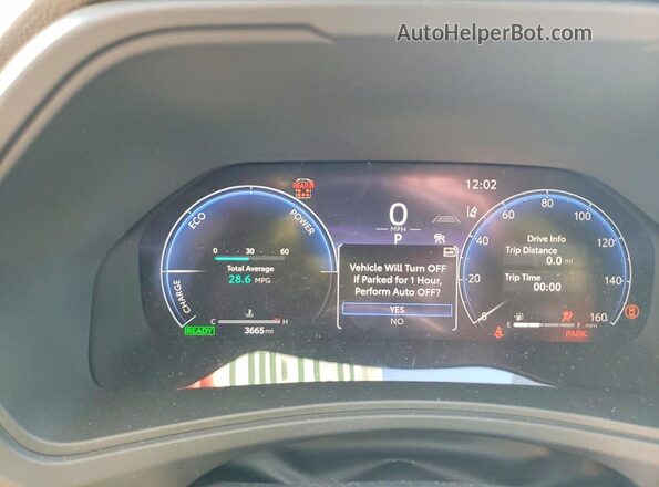 5TDACAB56TS077001 2026 TOYOTA LIMITED Blue Instrument cluster view
