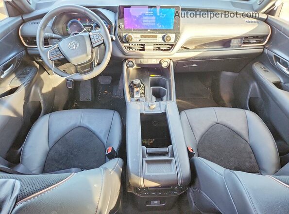 5TDADAB50SS013905 2025 TOYOTA HIGHLANDER HYBRID Черный Вид панели приборов