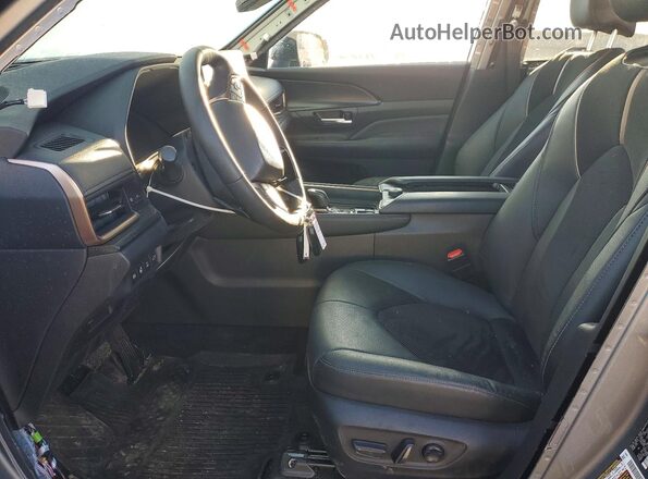 5TDADAB52SS014957 2025 TOYOTA HIGHLANDER HYBRID Gray Սալոնի դիմացի տեսք