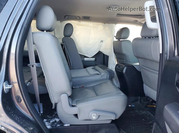 5TDAY5B14MS184944 2021 TOYOTA SEQUOIA Gray Vista interior trasera